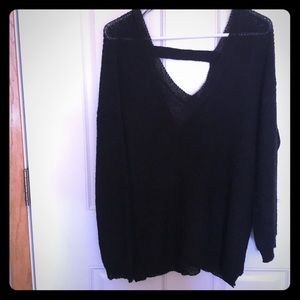 Light knit black sweater. Never worn!